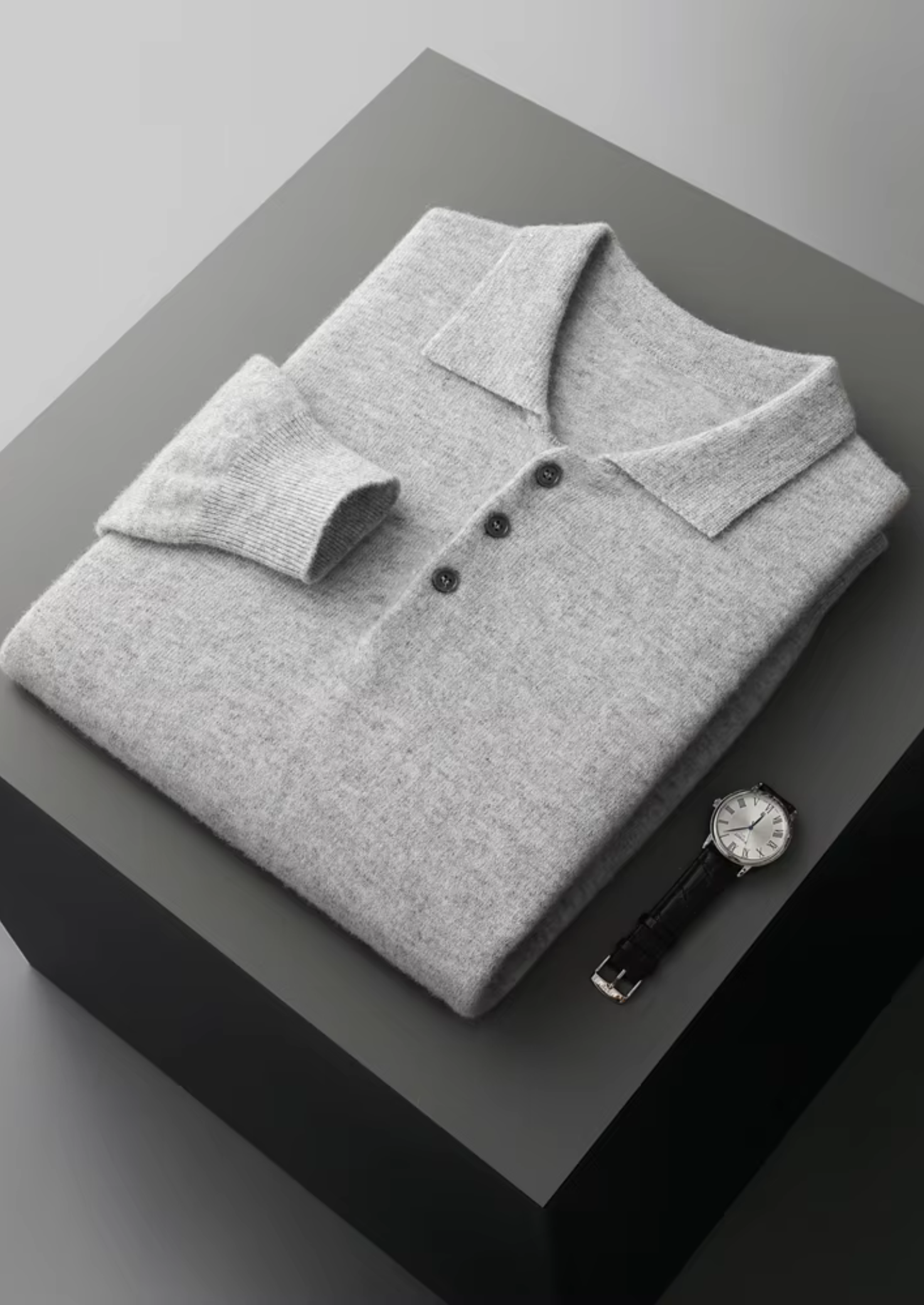 CAVALLO WOOL CLASSIC SWEATER POLO