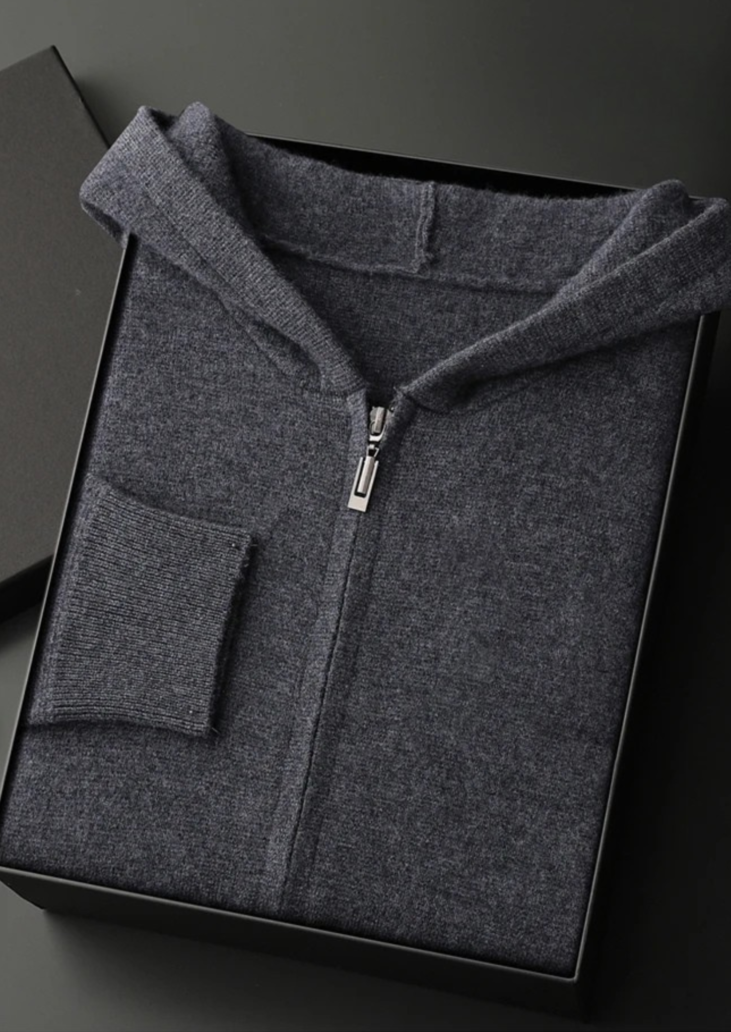 Cavallo Cashmere Zip Hoodie