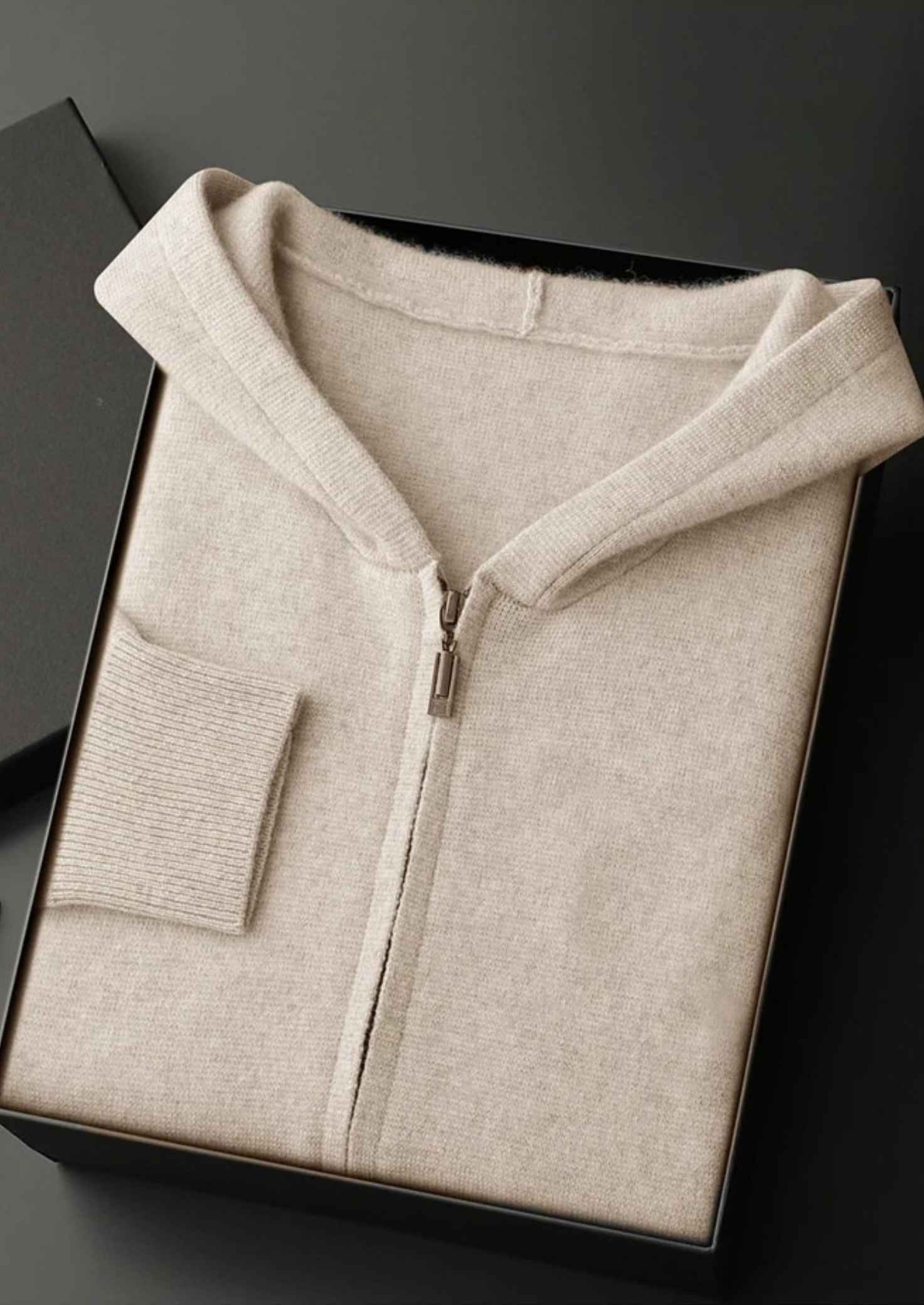 Cavallo Cashmere Zip Hoodie