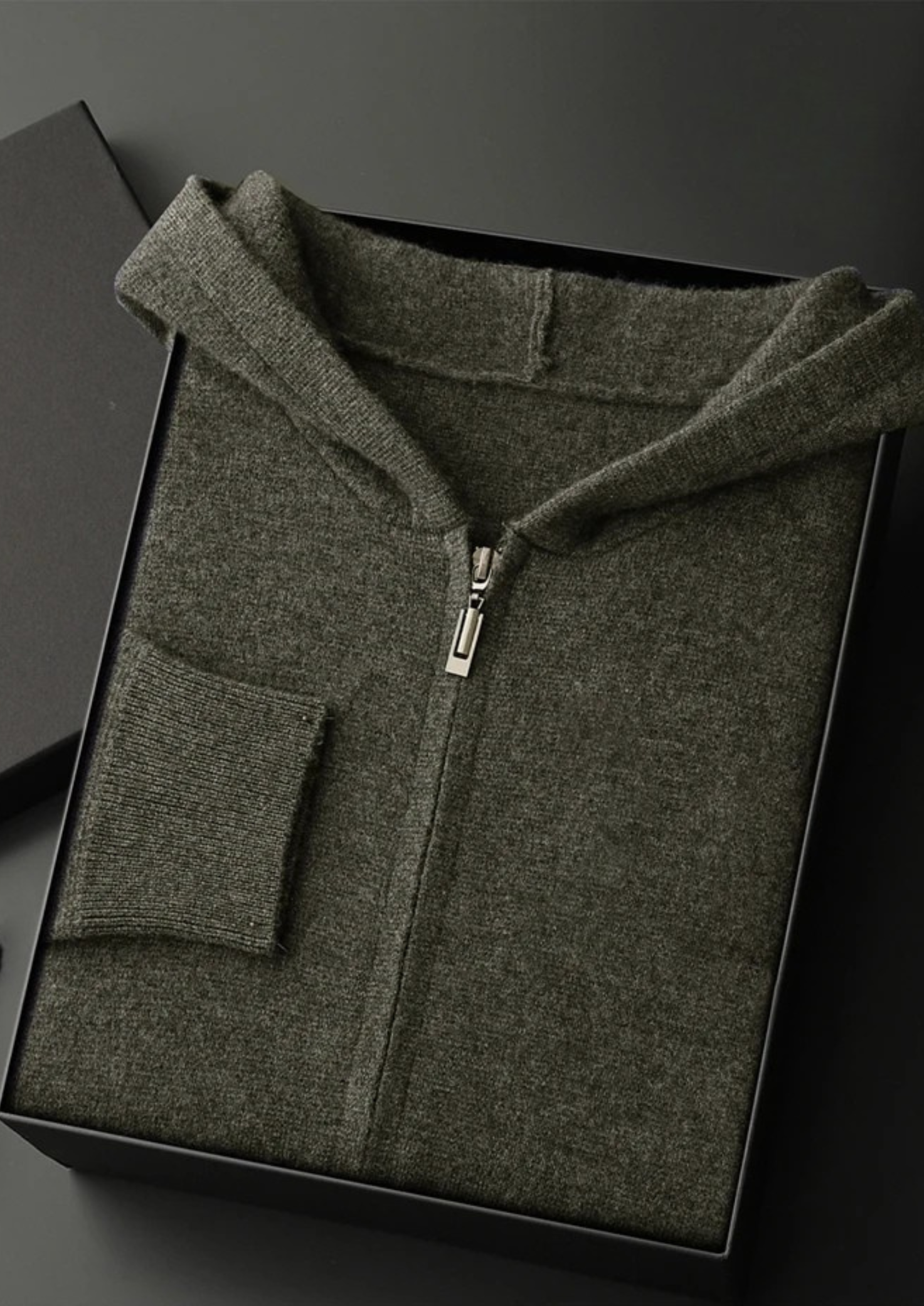 Cavallo Cashmere Zip Hoodie