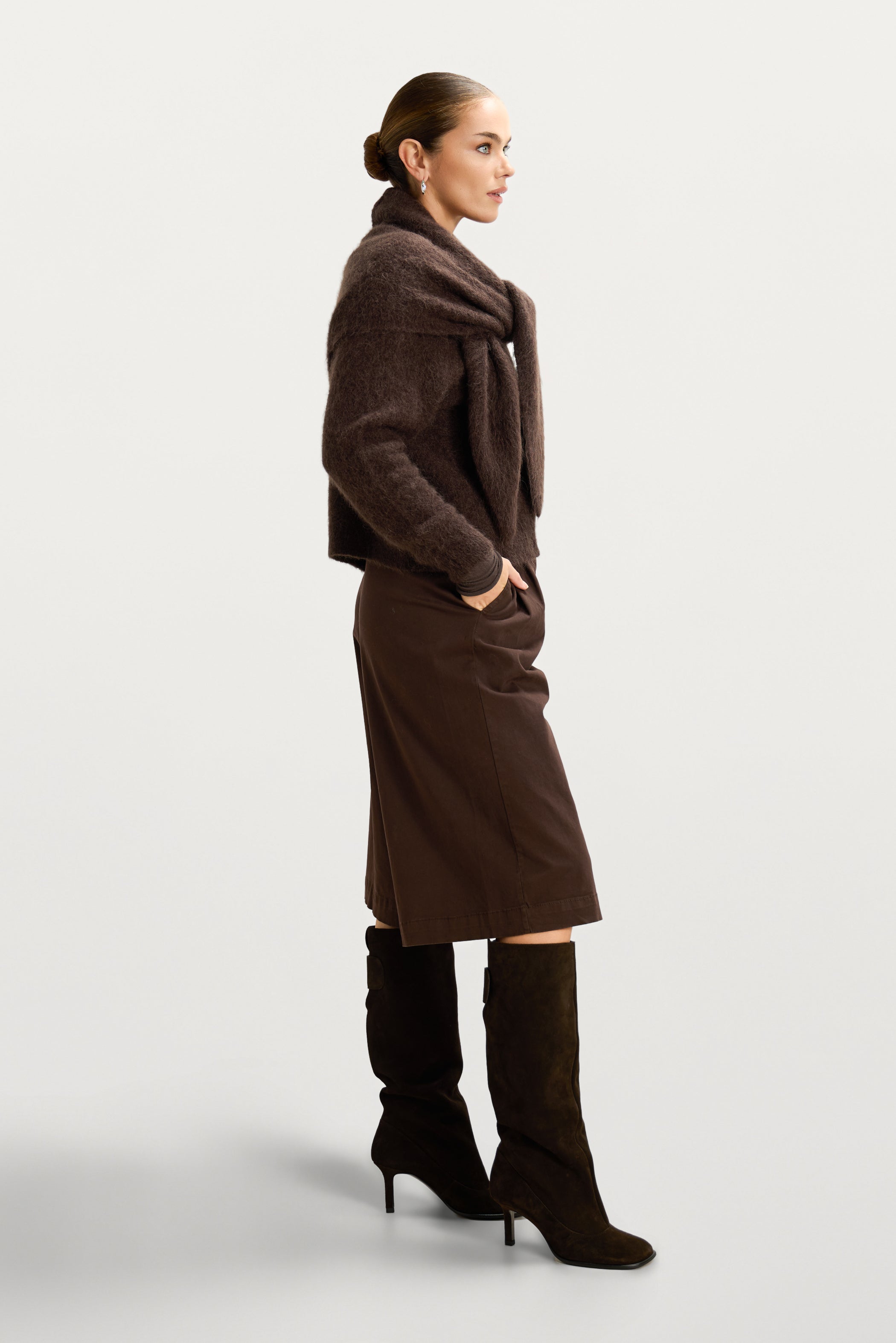 Sydney Bermuda Shorts | Chocolate