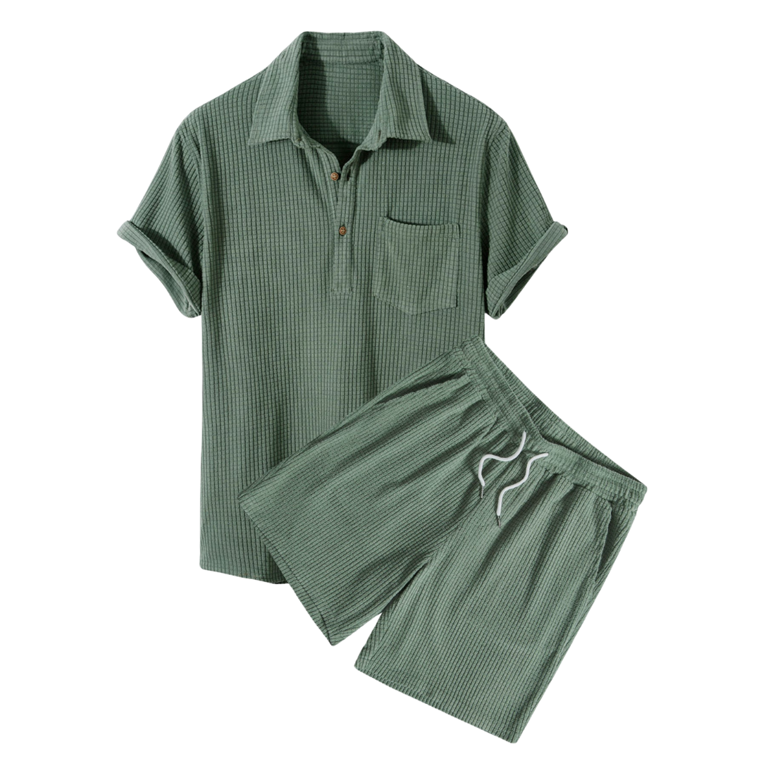 TULUM - SHORT-SLEEVED SET