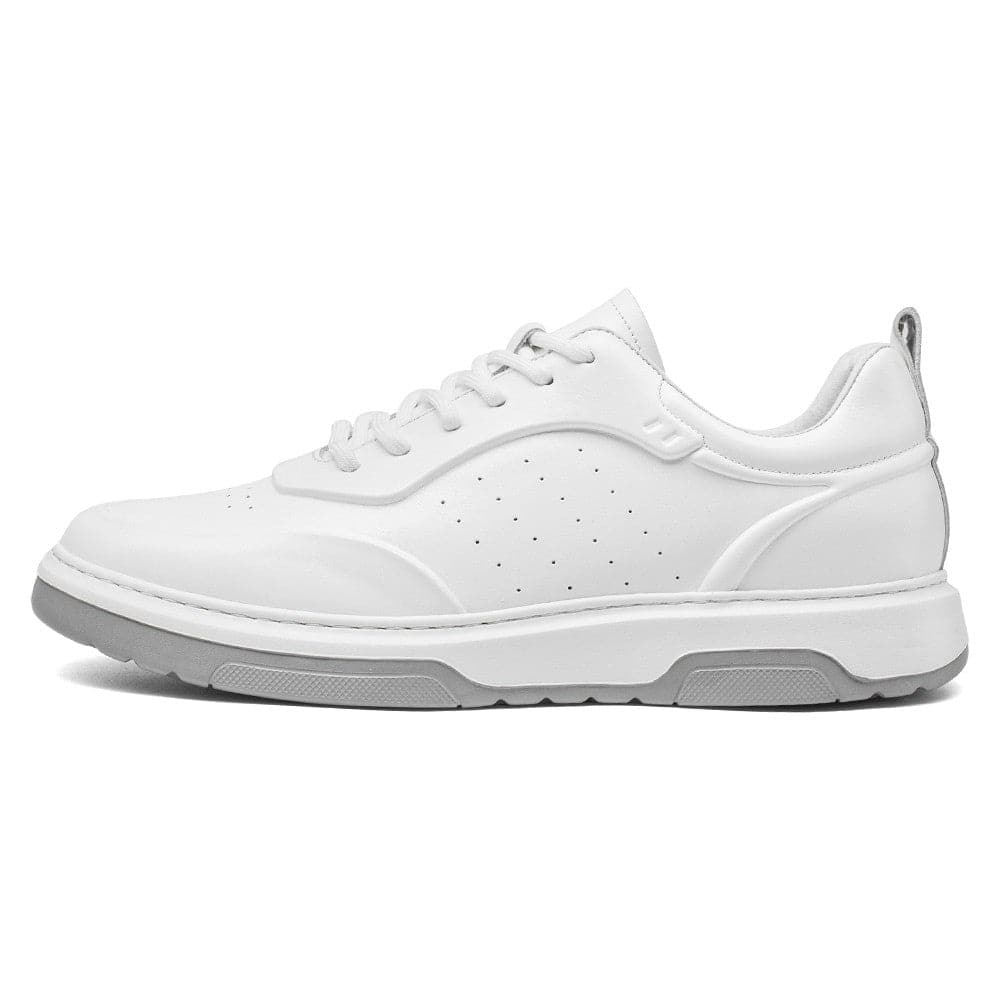 6 CM / 2.36 Inches CMR CHAMARIPA Men's Elevator Sports Shoes - Low White Sneakers