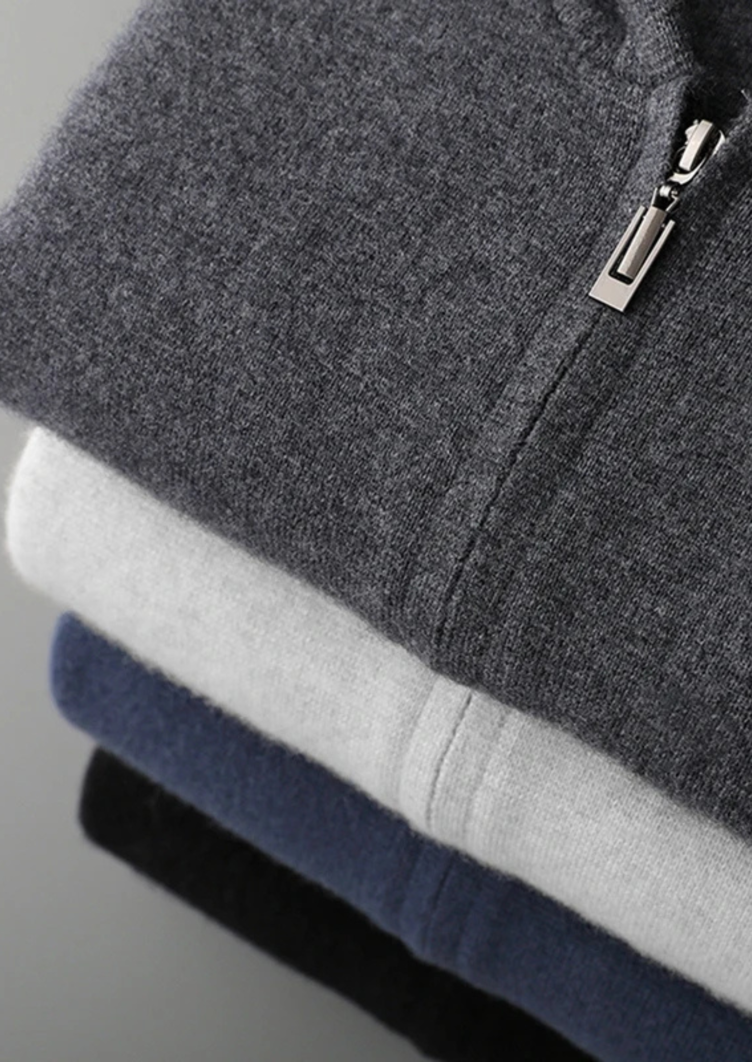 Cavallo Cashmere Zip  Hoodie