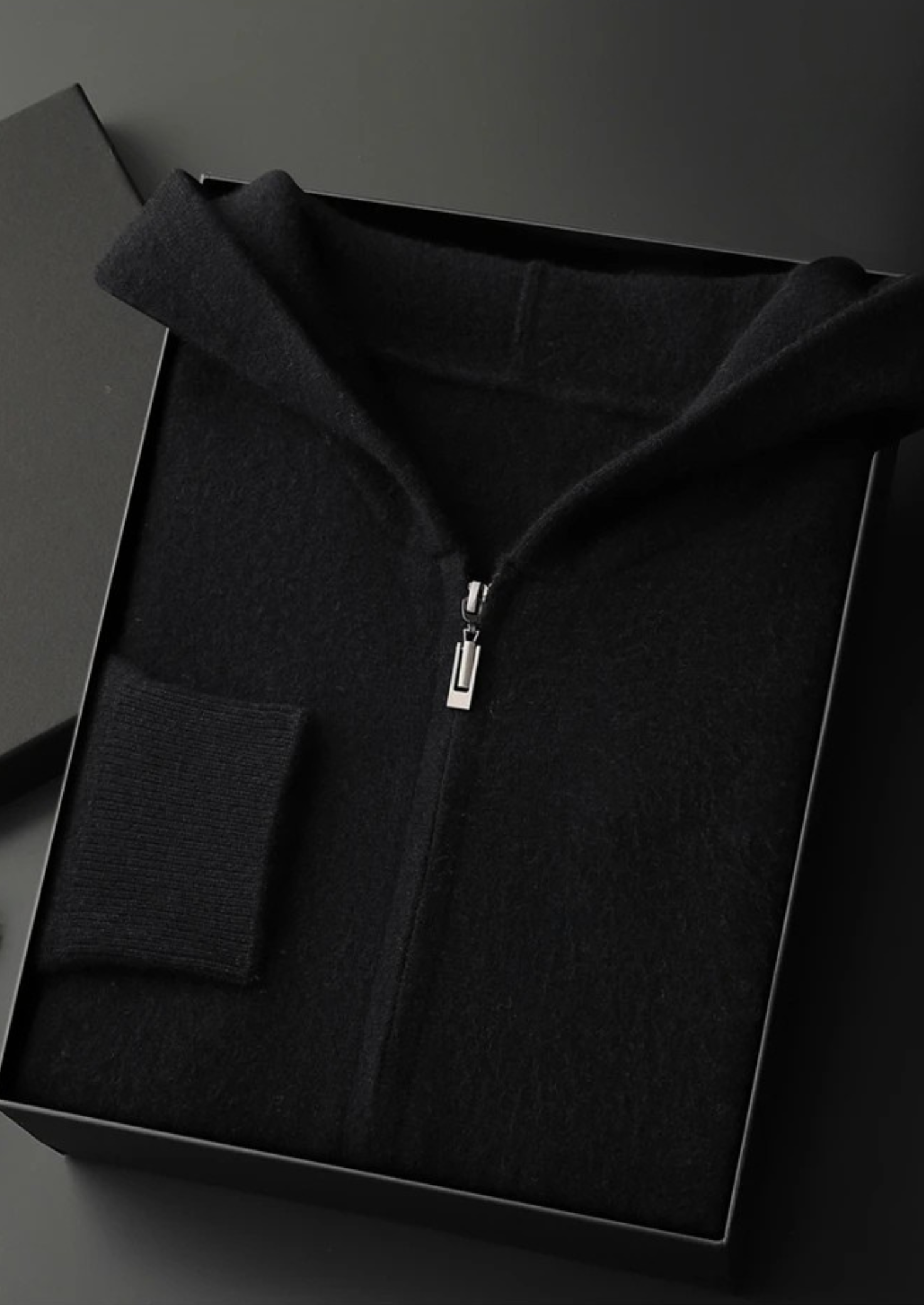 Cavallo Cashmere Zip  Hoodie