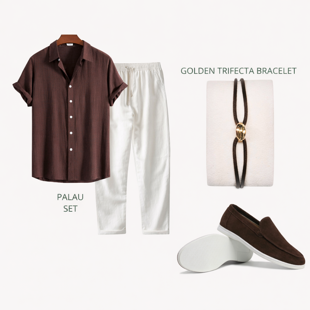 CAVALLO 4 piece set- Chestnut