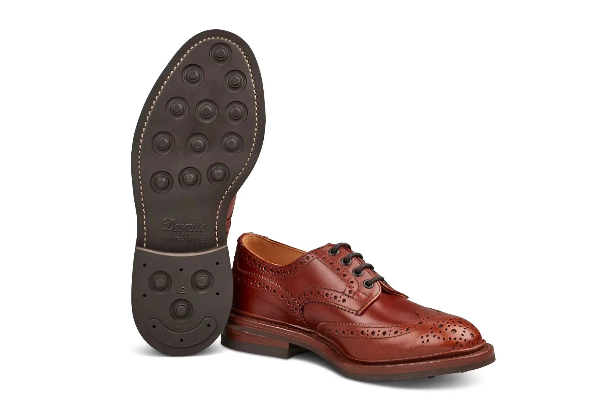 BOURTON COUNTRY SHOE - MARRON ANTIQUE (6 Fitting)