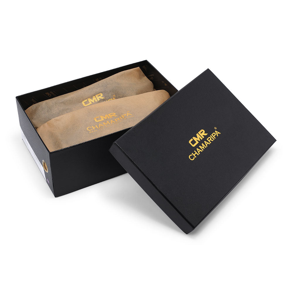 6 CM/2.36 Inches CMR CHAMARIPA Men's Casual Elevator Shoes - White Cowhide Leather Sneakers
